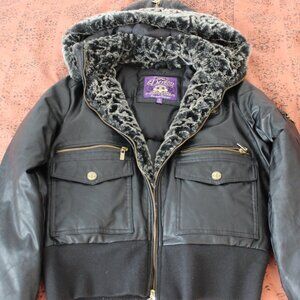 Genuine Leather Coat - House of Dereon, Beyonce